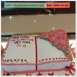 Bánh Sinh Nhật Cuốn Sách - RT42